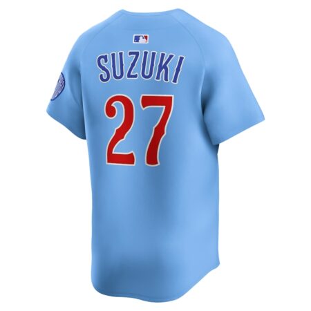 Chicago Cubs Nike MLB Limited Alternate 2 Jersey - Mens - Image 2