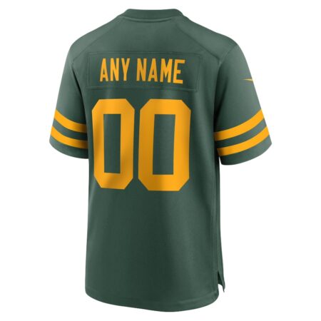 Green Bay Packers Nike Game Alternate Jersey - Custom - Mens - Image 3