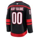 Men's Carolina Hurricanes Fanatics Black Home Premium Custom Jersey