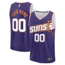 Men's Fanatics Purple Phoenix Suns Fast Break Custom Jersey - Icon Edition