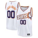 Men's Fanatics White Phoenix Suns Fast Break Custom Jersey - Association Edition