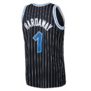 Men's Mitchell & Ness Penny Hardaway Black Orlando Magic Hardwood Classics Swingman Jersey