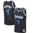 Men's Mitchell & Ness Penny Hardaway Black Orlando Magic Hardwood Classics Swingman Jersey