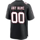 Men's Nike Black Atlanta Falcons Throwback Custom Game Jersey