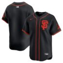 Men's San Francisco Giants Nike Black Alternate Limited Jersey