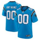 Men's Nike Blue Carolina Panthers Alternate Custom Game Jersey