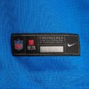 Men's Nike Blue Detroit Lions Custom Game Jersey