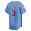 Men's Philadelphia Phillies Bryce Harper Nike Light Blue Alternate Limited Player Jersey