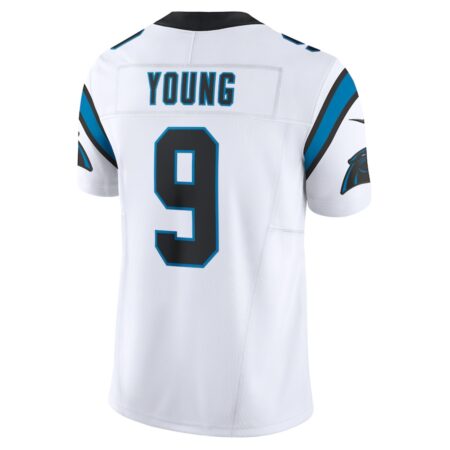 Men's Nike Bryce Young White Carolina Panthers Vapor F.U.S.E. Limited Jersey - Image 3