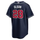 Atlanta Braves Nike Official Replica Alternate Jersey - Mens