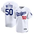 Men's Los Angeles Dodgers Mookie Betts Nike White Home Limited Player Jersey