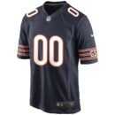 Men's Nike Navy Chicago Bears Custom Game Jersey