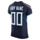 Men's Nike Navy Tennessee Titans Vapor F.U.S.E. Elite Custom Jersey