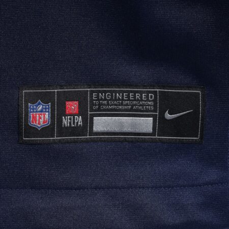 Nike New England Patriots Navy Custom Game Jersey - Image 6