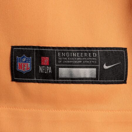 Men's Nike Orange Tampa Bay Buccaneers Custom Throwback Game Jersey - Image 6