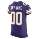 Men's Nike Purple Minnesota Vikings Vapor F.U.S.E. Elite Custom Jersey