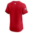 Men's Cleveland Guardians Nike Red Alternate Vapor Premier Elite Patch Jersey