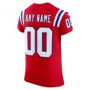 New England Patriots Nike Red Vapor F.U.S.E. Elite Custom Jersey