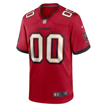 Men's Nike Tampa Bay Buccaneers Red Custom Game Jersey - Image 2
