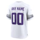 Men's Nike White Minnesota Vikings Alternate Custom Game Jersey