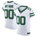 Nike White New York Jets Vapor F.U.S.E. Elite Custom Jersey