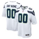 Men's Nike White Seattle Seahawks Custom Game Jersey