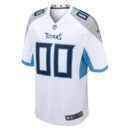 Men's Nike White Tennessee Titans Custom Game Jersey