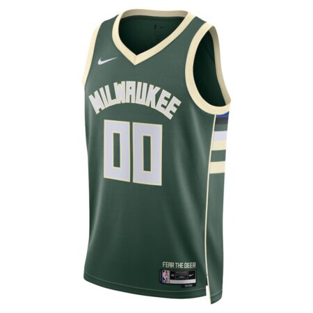 Milwaukee Bucks Nike Icon Swingman Jersey - Custom - Unisex - Image 2